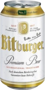 Bitburger blikje van 33cl Bitburger blikje van 33cl